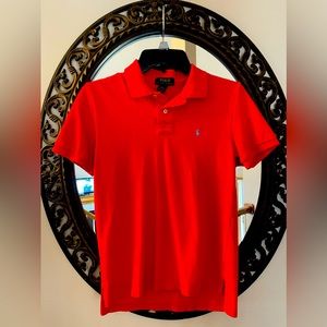 Big Boys Cotton Mesh Short Sleeve Polo medium 10/12